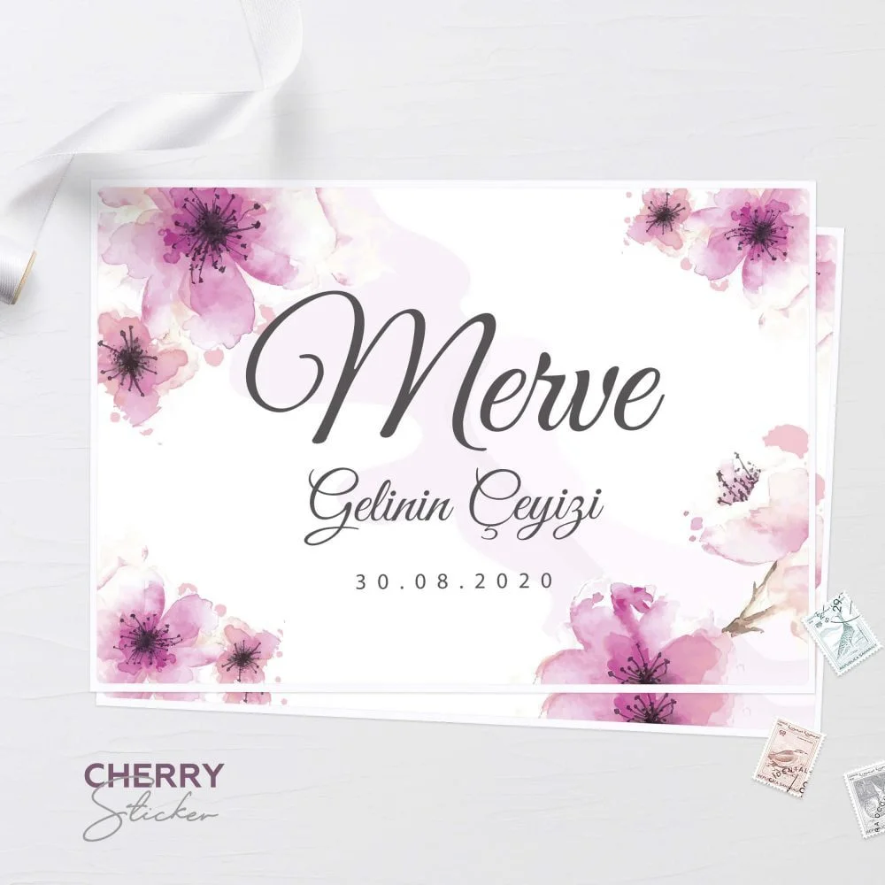Cherry Çeyiz Sticker