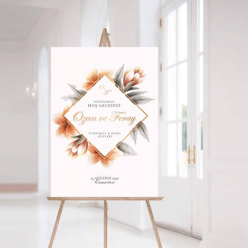 Flora Elite Karşılama Panosu