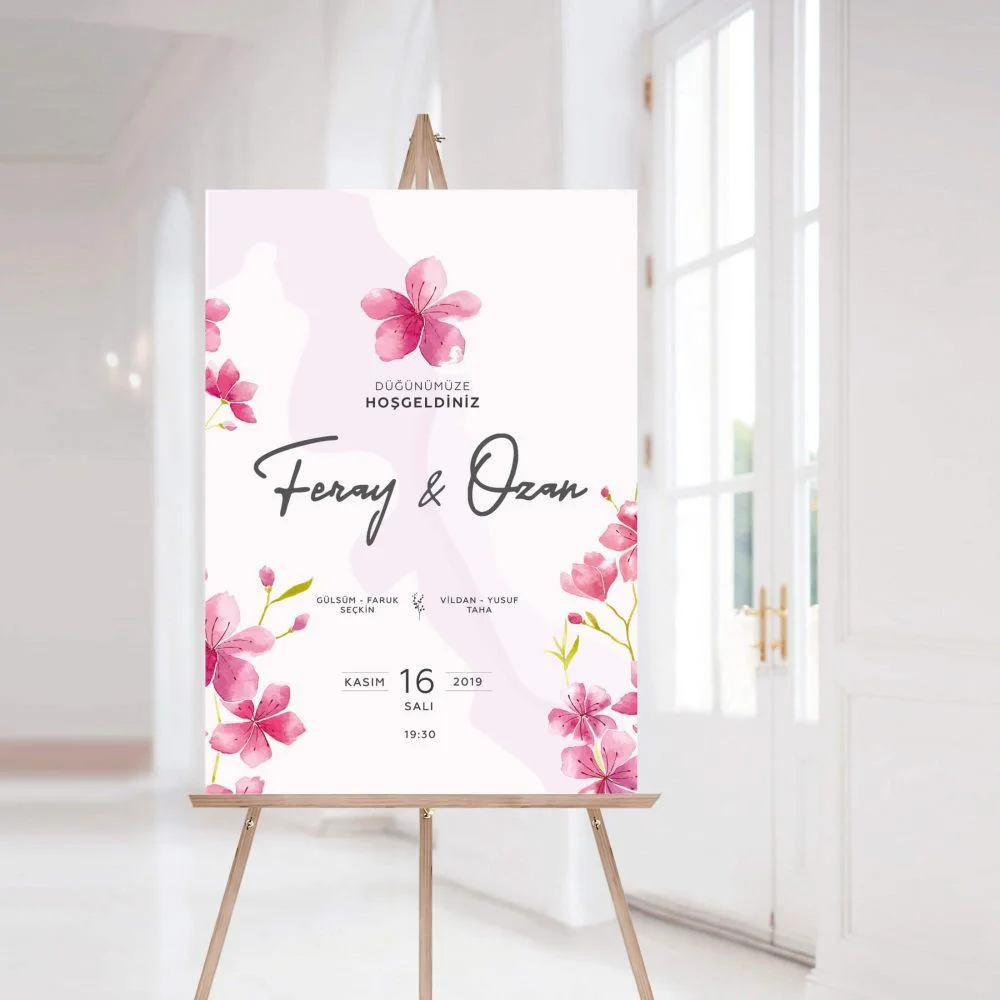 Sakura Karşılama Panosu