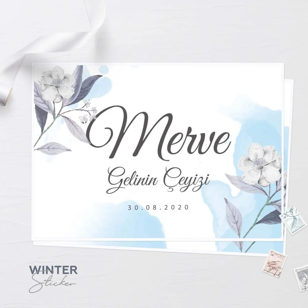 Winter Çeyiz Sticker