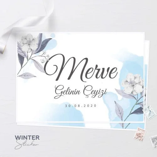 Winter Çeyiz Sticker